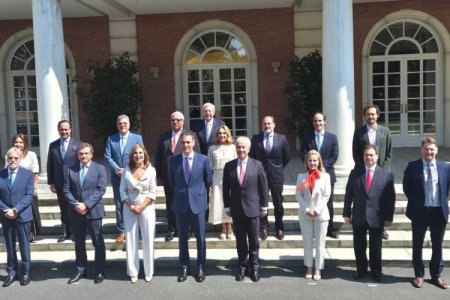 Empresarios iberoamericanos de Ceapi presentan a Pedro Sánchez sus proyectos de inversión en España