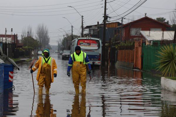 Sistema frontal que deja a 172.504 clientes sin luz, la mayor parte en Bío Bío y Araucanía