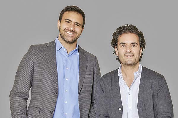 <p>Christian Cafati y Cristián Velasco, cofundadores de WeBoost.</p>