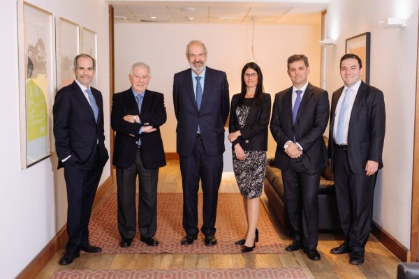 <p>Aníbal Rodríguez, Guillermo Mackenna, Carlos Cruzat, Magdalena Krauss, Gonzalo Mondaca y Carlos Cornejo.</p>