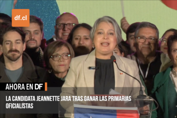 <p>Ahora en DF | Así fue el discurso de Jeannette Jara tras ganar las primarias oficialistas</p>