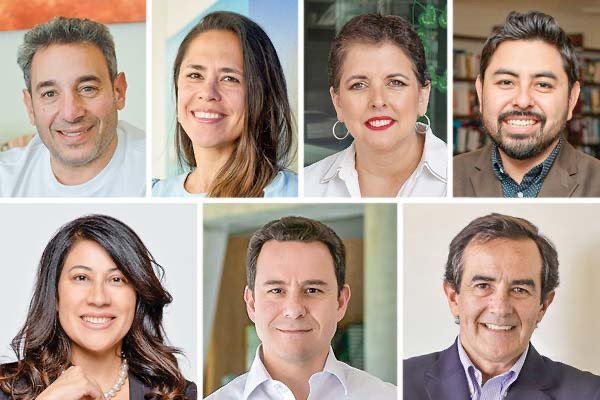 <p>Roberto Camhi, María Francisca Yáñez, Bárbara Silva, Tadashi Takaoka, Varinka Farren, Alan García y Hernán Orellana.</p>