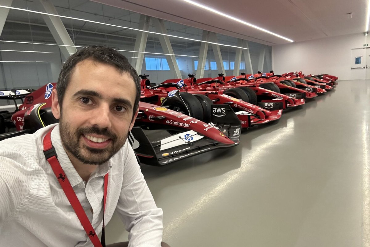 <p>Matías Troncoso, el ingeniero chileno que trabaja en Ferrari</p>