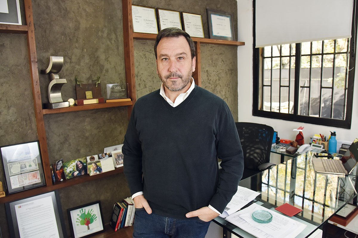 <p>Juan Pablo Swett, presidente de la Multigremial Nacional. Foto: Patricio Valenzuela</p>