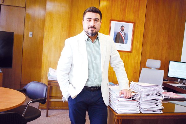 <p>Pablo Zenteno, director del organismo. Foto: Jonathan Duran</p>