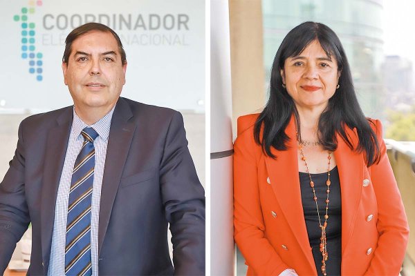 <p>Juan Carlos Olmedo, presidente del Consejo Directivo del Coordinador Eléctrico. Marta Cabeza, Superintendenta de Electricidad y Combustibles. Fotos: Archivo</p>