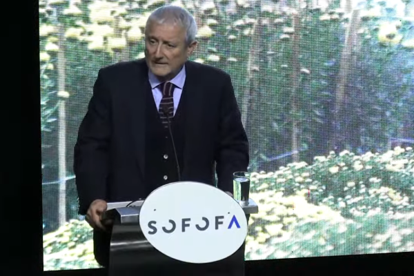 <p>El ministro de Ciencia, Tecnología, Conocimiento e Innovación, Aldo Valle, durante la presentación del informe.</p>