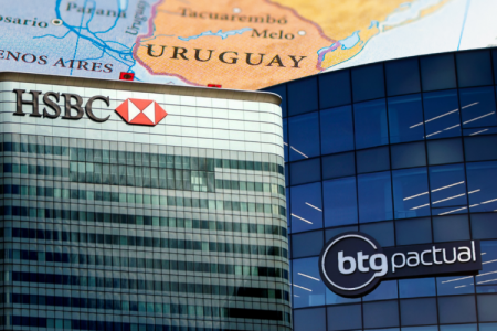 Banco BTG Pactual de Brasil compró a HSBC Uruguay por US$ 175 millones
