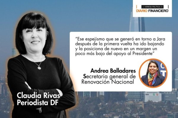 <p>La Vereda Política de DF | Andrea Balladares (RN): “Ese espejismo que se generó en torno a Jara después de la primera vuelta ha ido bajando"</p>