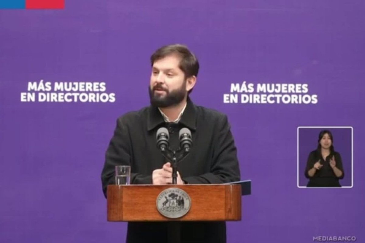 Ahora en DF | Presidente Boric promulga la "Ley Más Mujeres en Directorios"