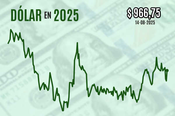 <p>Dólar cierra con alza de más de $ 10 una sesión marcada por el repunte de los precios al productor en EEUU</p>