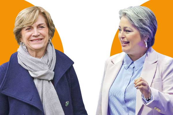 Matthei y Jara coinciden en que ambas pasarán a segunda vuelta y que Chile necesita una presidenta mujer