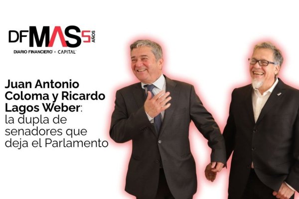 <p>DF MAS | Juan Antonio Coloma y Ricardo Lagos Weber: la dupla de senadores que deja el Parlamento</p>
