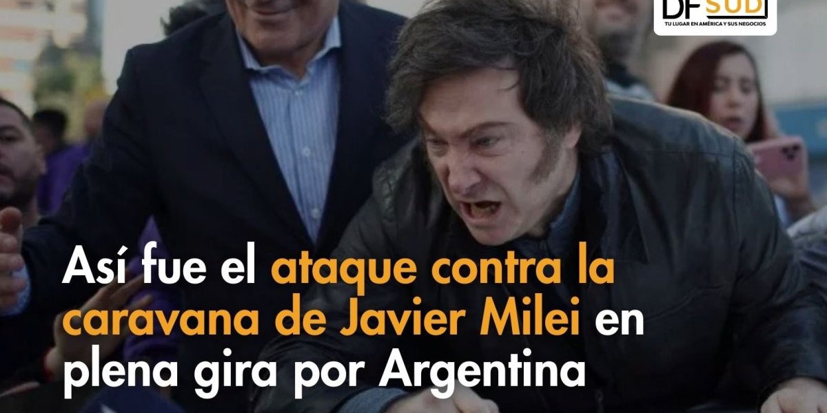 <p>Ahora en DF SUD | Así fue el ataque contra la caravana de Javier Milei en plena gira por Argentina</p>