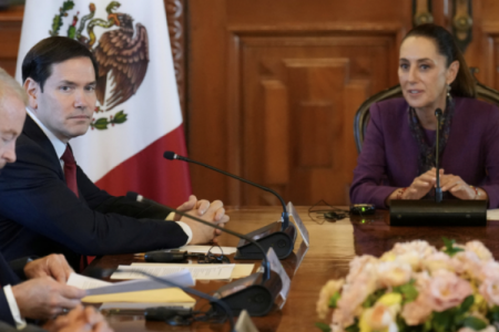 Marco Rubio y Claudia Sheinbaum reafirman cooperación en materia de seguridad de EEUU y México