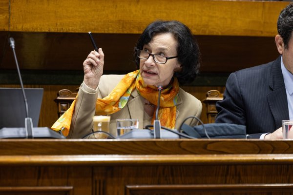 <p>La presidenta del Banco Central, Rosanna Costa, profundizó en el programa de acumulación de reservas de la entidad. Foto: Senado.</p>