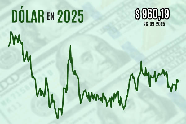 <p>Dólar cierra con leve caída tras datos de inflación que permitirían a la Fed seguir bajando las tasas de interés</p>
