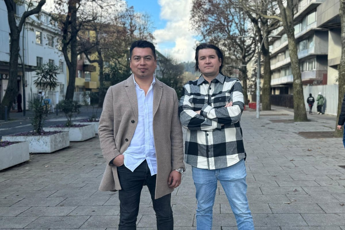 <p> Daniel Torres Melillanca (CTO) y Jorge Ordóñez Soto (CEO), fundadores de Locker Inteligente.</p>