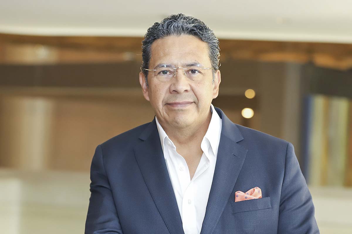 <p>El director para Latinoamérica de S&P Dow Jones Indices, Manuel González participó la semana pasada del seminario FIAP en Chile. Foto: Julio Castro.</p>