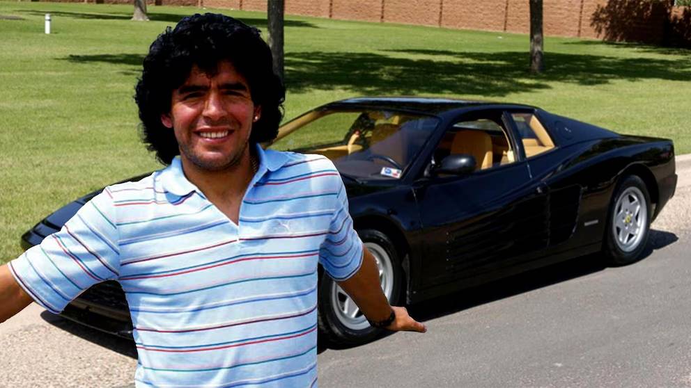 <p>Jorge Yarur lleva el mítico Ferrari de Maradona a exhibición en Buenos Aires</p>