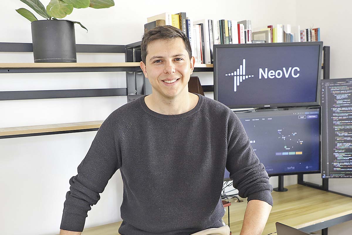 <p>Fabián Mella, CEO y fundador de NeoVC. Foto: Julio Castro</p>