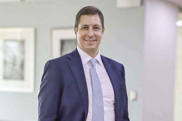 <p>Felipe Serani, jefe de la oficina de representación de BBVA Chile. Foto: Julio Castro</p>