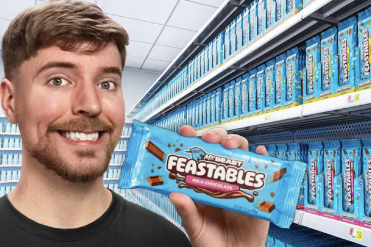 <p>Las barras de chocolate Feastables, del mayor YouTuber del mundo, llegan a Brasil</p>
