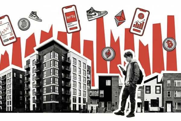 La crisis inmobiliaria está empujando a la generación Z hacia las criptomonedas y el nihilismo económico