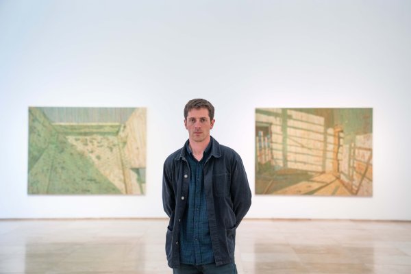 El increíble viaje del pintor Marco Bizzarri