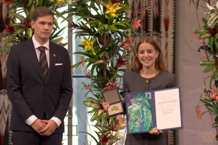 Premio Nobel de la Paz: hija de María Corina Machado ofrece emotivo discurso y asegura que "pronto daremos la bienvenida a millones forzados a salir de Venezuela"
