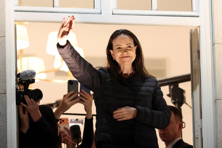 <p>María Corina Machado reaparece en Oslo tras 16 meses en la clandestinidad</p>
