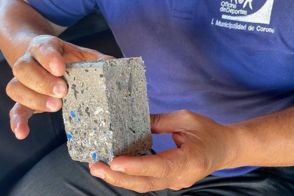 Startup revaloriza desechos industriales de Colbún para restauración del primer estadio sostenible del país