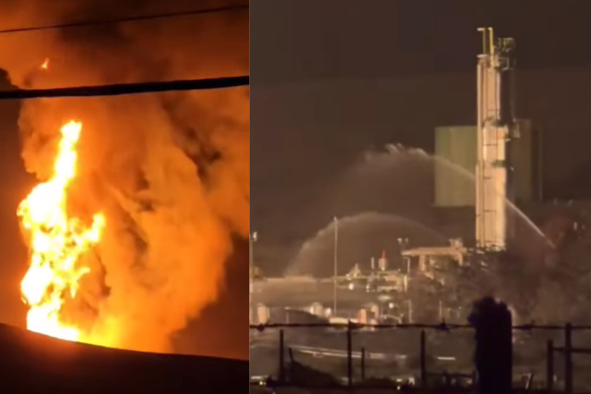 <p>Incendio en planta de ENAP en Magallanes obliga a suspender el suministro a grandes industrias locales, incluyendo Methanex</p>
