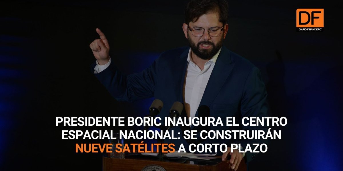 <p>Ahora en DF | Presidente Boric inaugura el Centro Espacial Nacional: se construirán nueve satélites a corto plazo</p>