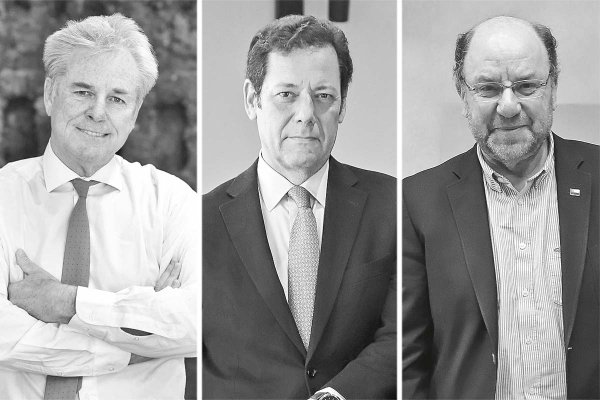 <p>THOMAS KELLER, EXCEO DE COLBÚN Y CODELCO. JOAQUÍN VILLARINO, PRESIDENTE DEL CONSEJO MINERO. ALFREDO MORENO, EXCANCILLER Y DIRECTOR DE EMPRESAS. FOTOS: JULIO CASTRO Y ARCHIVO</p>