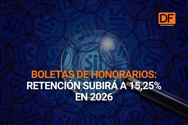 <p>Te lo explico en DF | Boletas de honorarios: retención subirá a 15,25% en 2026</p>
