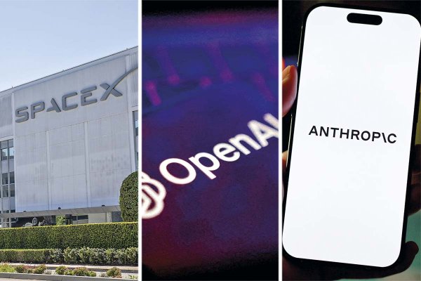 SpaceX, OpenAI y Anthropic se preparan para lanzar IPO históricas