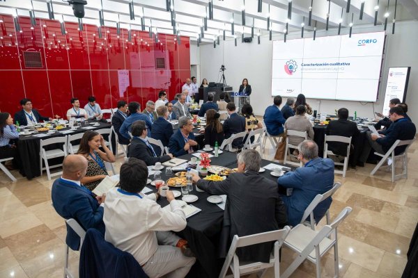 <p>Este martes se presentó el balance de Ley I+D 2025. Foto: Corfo</p>