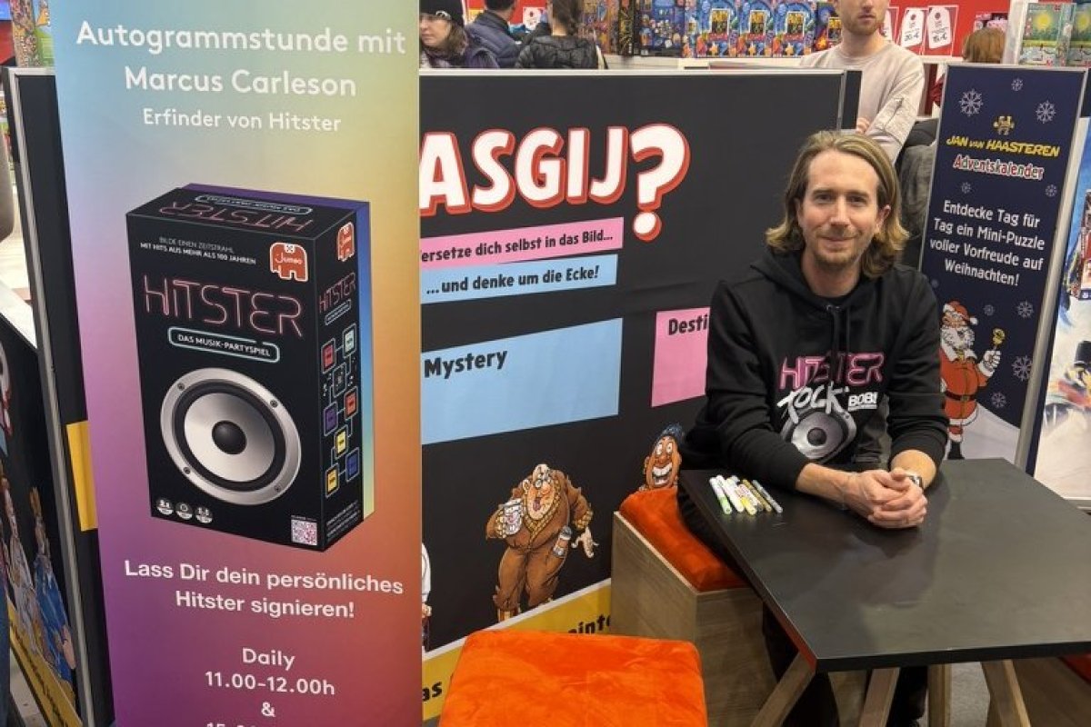 <p>De Suecia al mundo: la desconocida historia del creador del juego de mesa Hitster</p>
