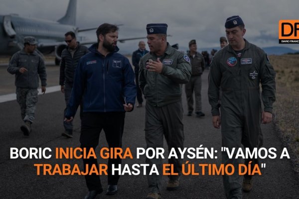 <p>Ahora en DF | Boric inicia gira por Aysén: "Vamos a trabajar hasta el último día"</p>