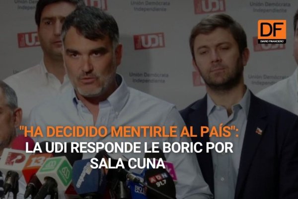 <p>Ahora en DF | UDI responde a Boric por proyecto de sala cuna: "Estamos disponibles a aprobarlo, pero hay que legislar bien"</p>