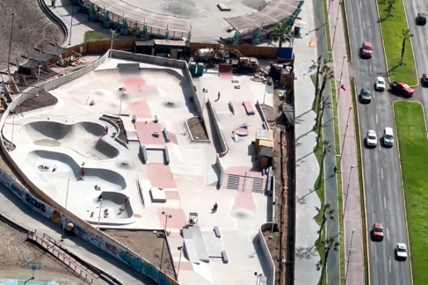 Skatepark en Iquique de $1.204 millones enfrenta denuncia en Contraloría; municipio asegura que daños no superan el 1%