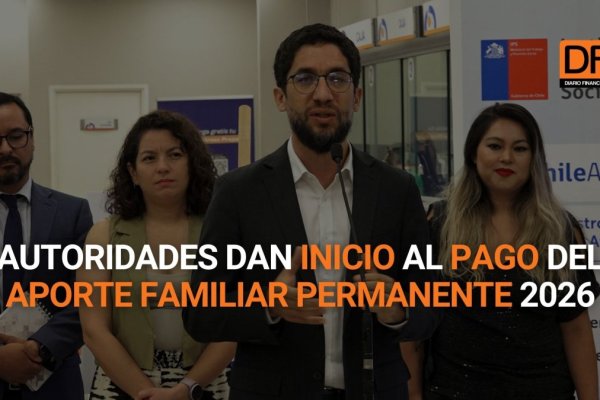 <p>Ahora en DF | Autoridades dan inicio al pago del Aporte Familiar Permanente 2026</p>