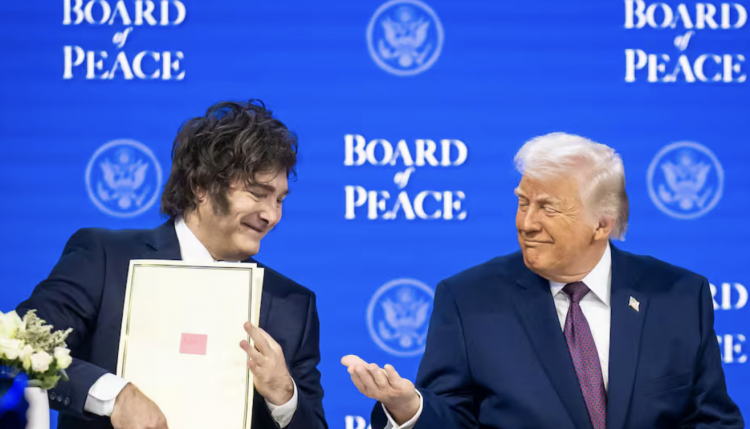 <p>Javier Milei vuelve a Estados Unidos para la primera cumbre del Consejo de Trump</p>