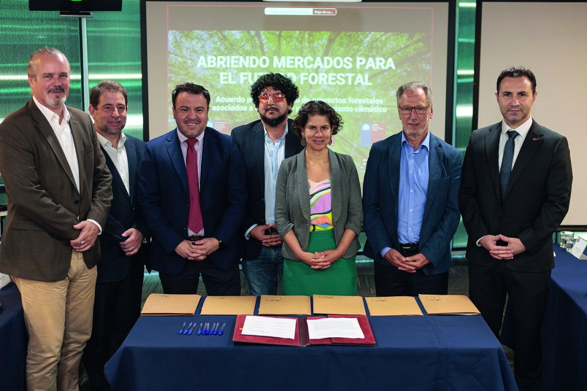 <p>Se firma acuerdo para abrir mercado de bonos de carbono a pequeños y medianos propietarios forestales</p>
