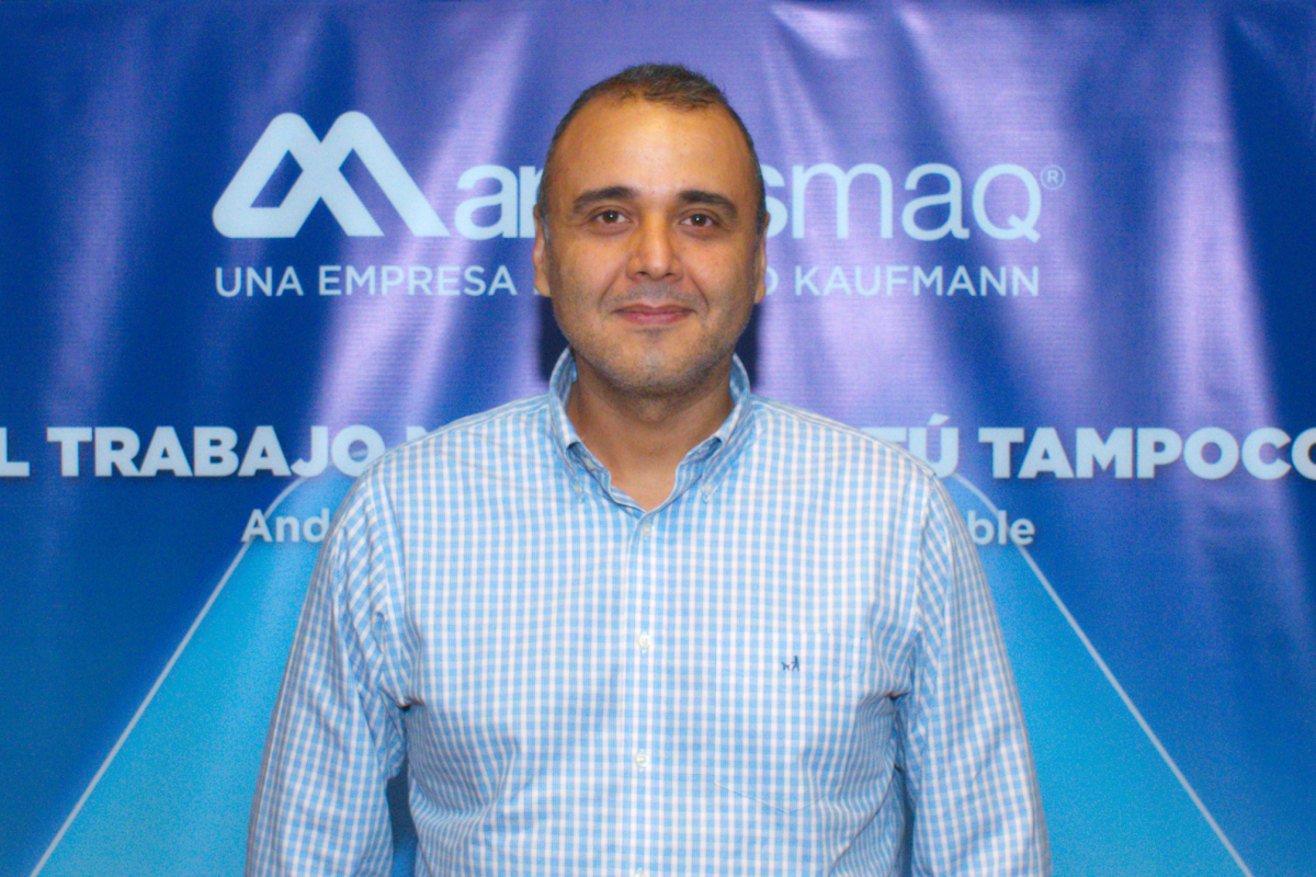 <p>Fran Benito, a cargo de Andes Maq.</p>