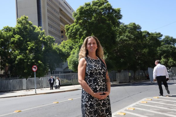 <p>Rosario Navarro, presidenta de Sofofa. Foto: Julio Castro</p>