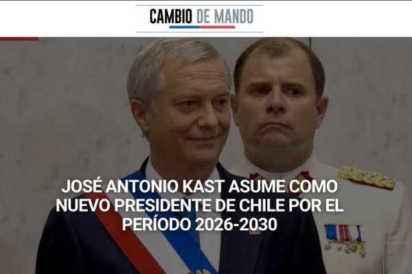 <p>Cambio de mando | José Antonio Kast asume como nuevo Presidente de Chile por el período 2026-2030</p>