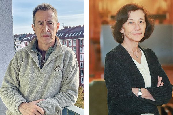 <p>Alejandro Fernández, gerente de estudios de Gemines. Rosanna Costa, presidenta del Banco Central. Fotos: Julio Castro y Archivo </p>