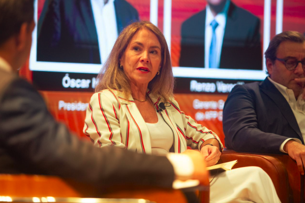 Susana Jiménez, en Seminario Económico 2026: "Estamos contentos de escuchar una agenda presidencial donde se está priorizando medidas importantes"